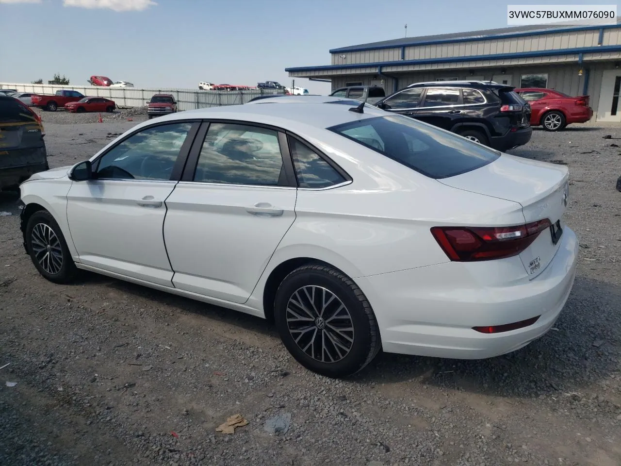 2021 Volkswagen Jetta S VIN: 3VWC57BUXMM076090 Lot: 74467794