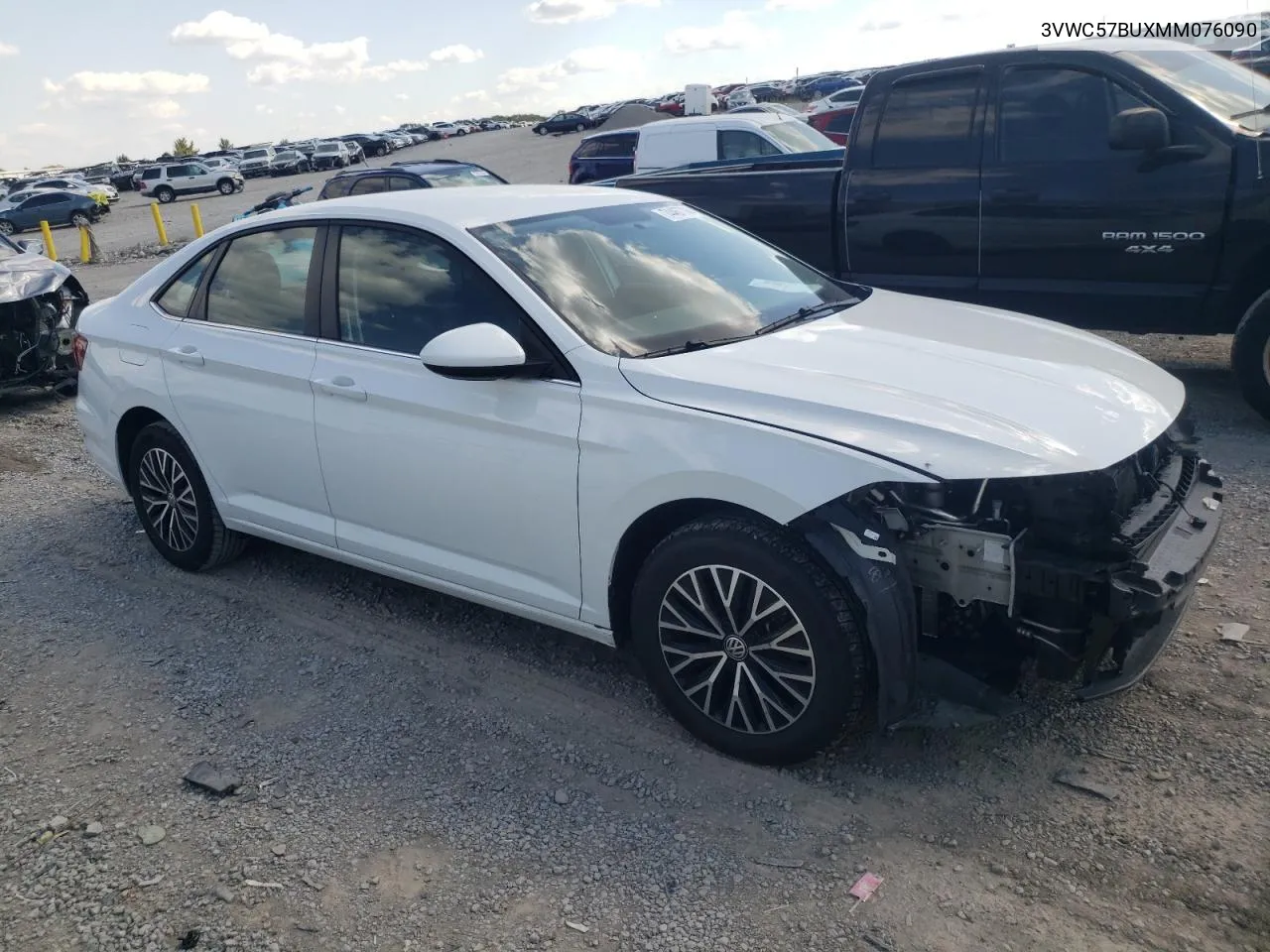 3VWC57BUXMM076090 2021 Volkswagen Jetta S