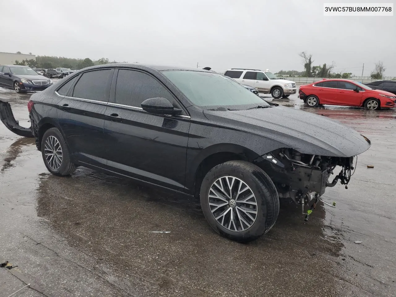 2021 Volkswagen Jetta S VIN: 3VWC57BU8MM007768 Lot: 74579084