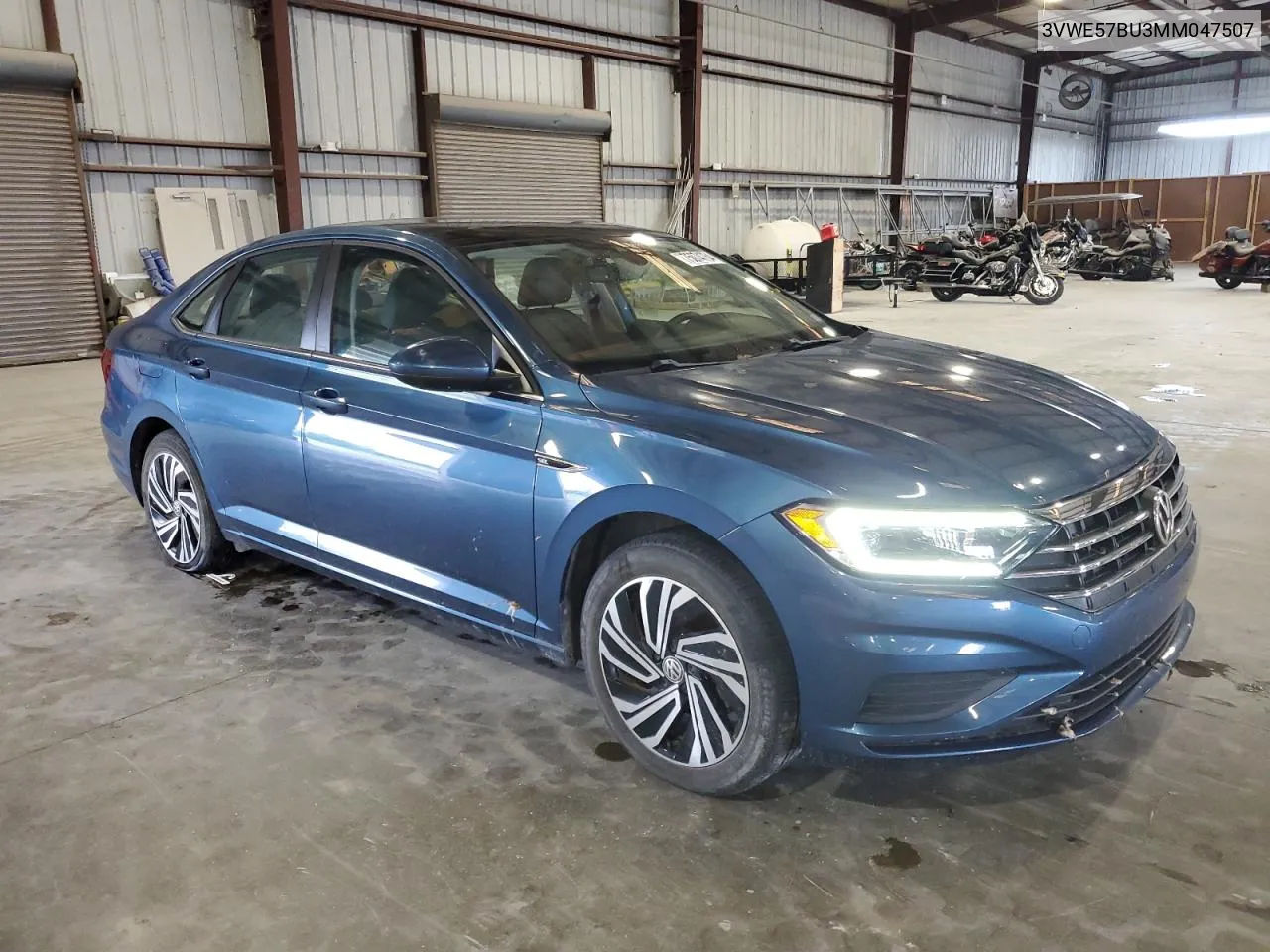 2021 Volkswagen Jetta Sel VIN: 3VWE57BU3MM047507 Lot: 75074764