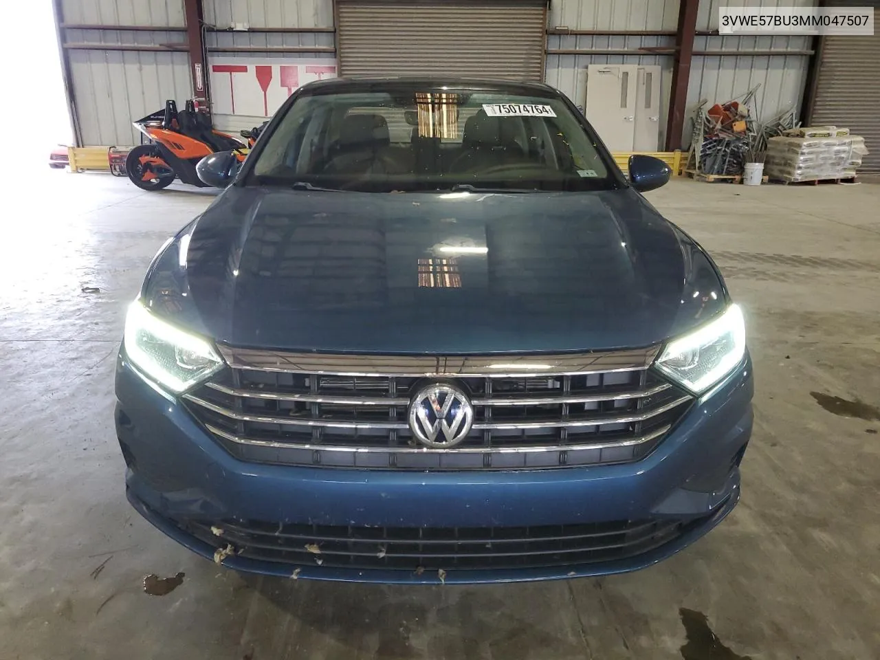 2021 Volkswagen Jetta Sel VIN: 3VWE57BU3MM047507 Lot: 75074764