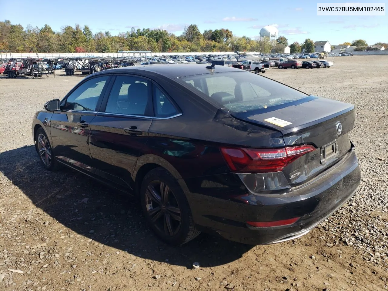 2021 Volkswagen Jetta S VIN: 3VWC57BU5MM102465 Lot: 75174104