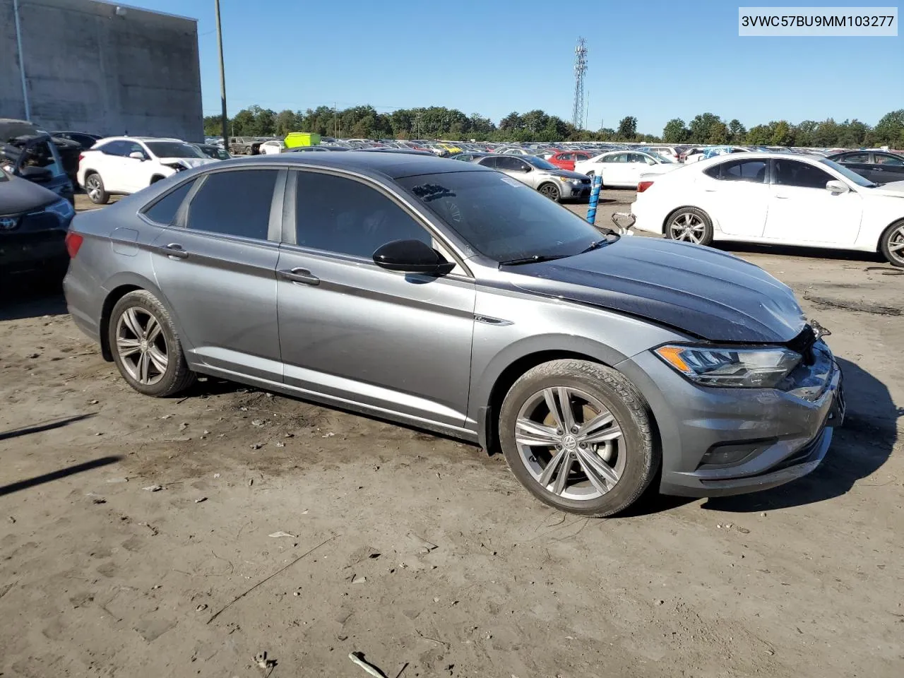 2021 Volkswagen Jetta S VIN: 3VWC57BU9MM103277 Lot: 75282374