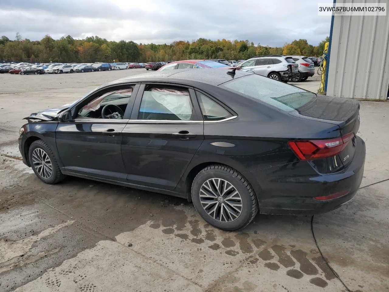 2021 Volkswagen Jetta S VIN: 3VWC57BU6MM102796 Lot: 75392884