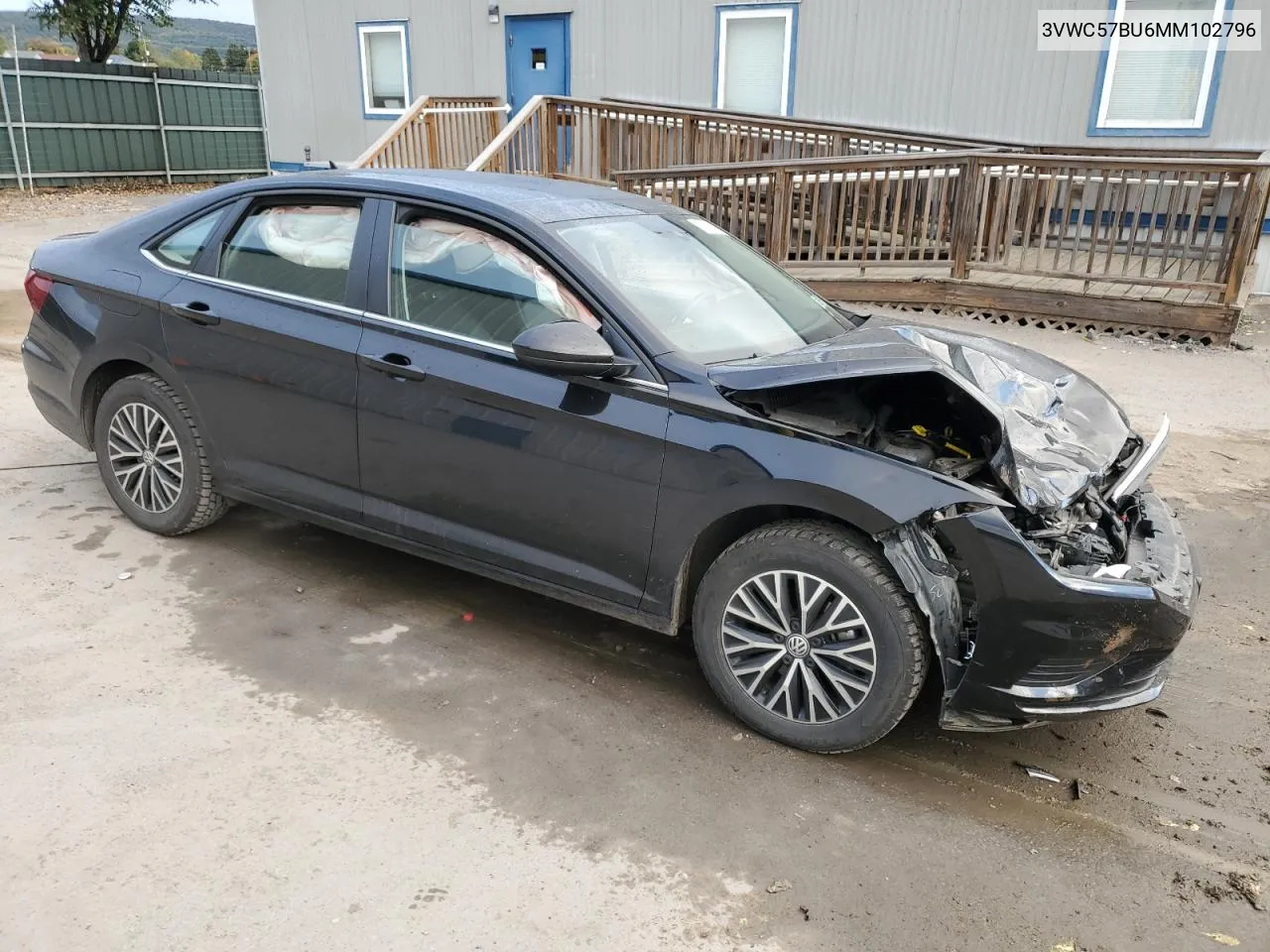 2021 Volkswagen Jetta S VIN: 3VWC57BU6MM102796 Lot: 75392884