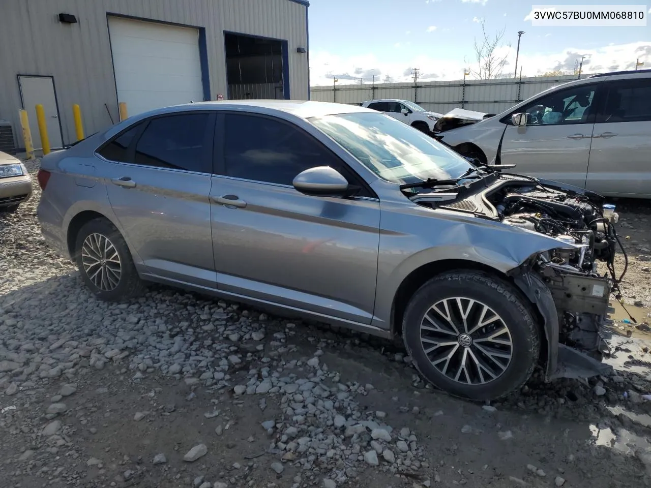 2021 Volkswagen Jetta S VIN: 3VWC57BU0MM068810 Lot: 75810654