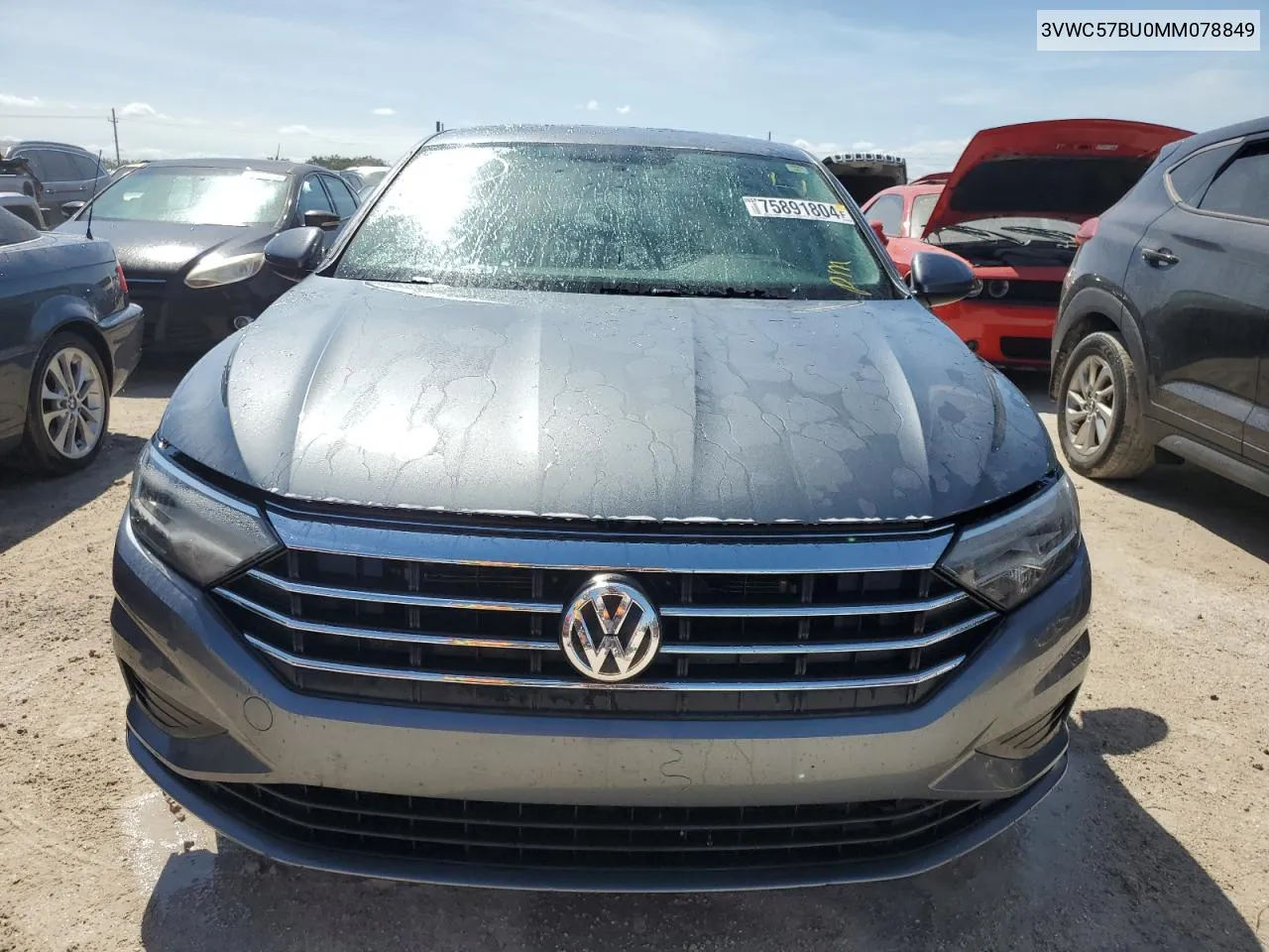 2021 Volkswagen Jetta S VIN: 3VWC57BU0MM078849 Lot: 75891804