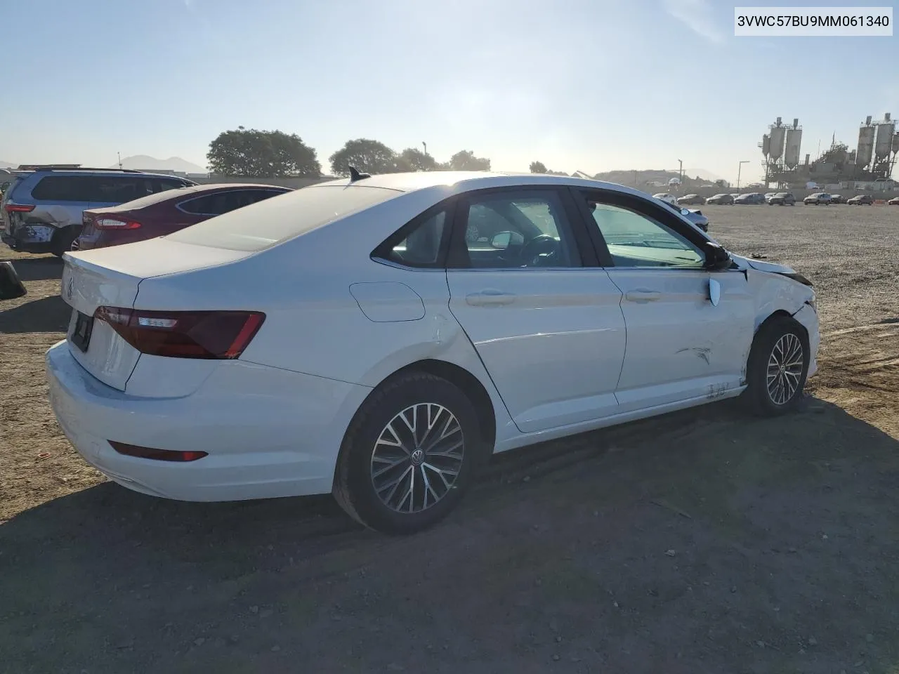 2021 Volkswagen Jetta S VIN: 3VWC57BU9MM061340 Lot: 76926554