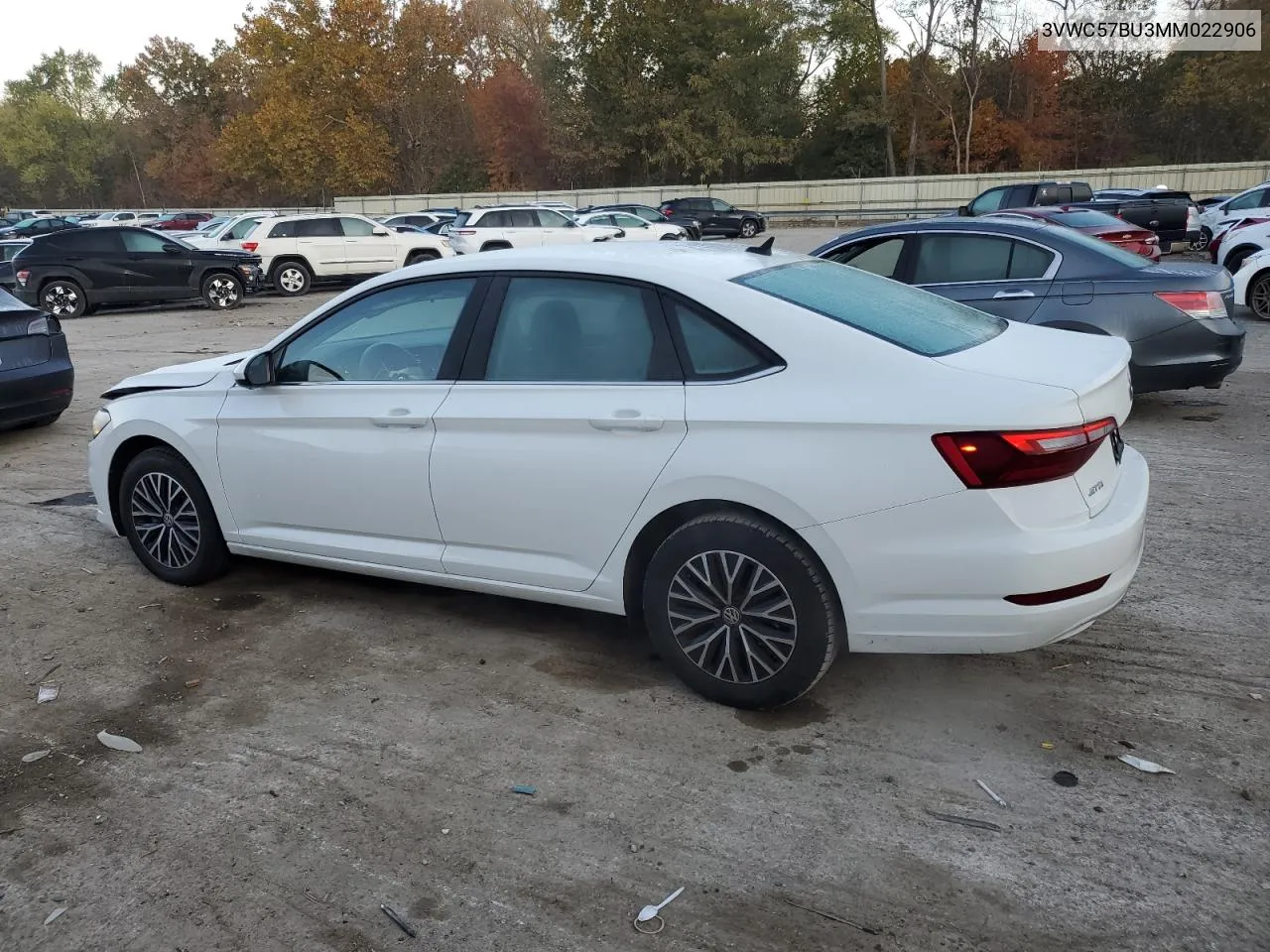 2021 Volkswagen Jetta S VIN: 3VWC57BU3MM022906 Lot: 76932924