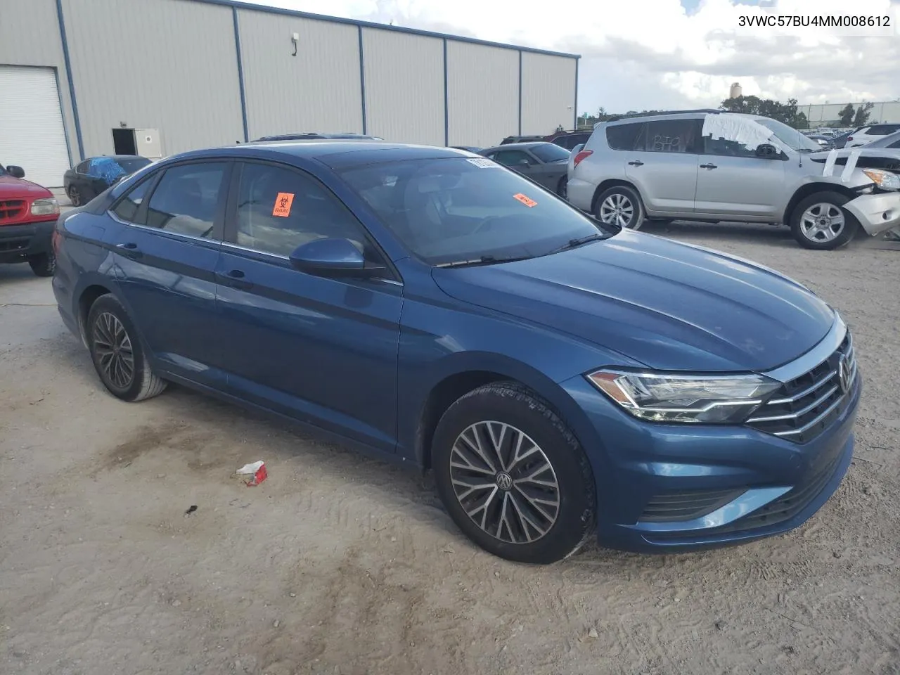 2021 Volkswagen Jetta S VIN: 3VWC57BU4MM008612 Lot: 78126344