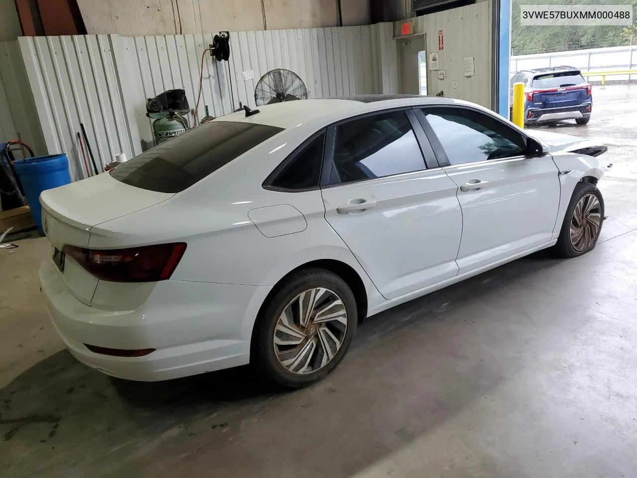 2021 Volkswagen Jetta Sel VIN: 3VWE57BUXMM000488 Lot: 78157894