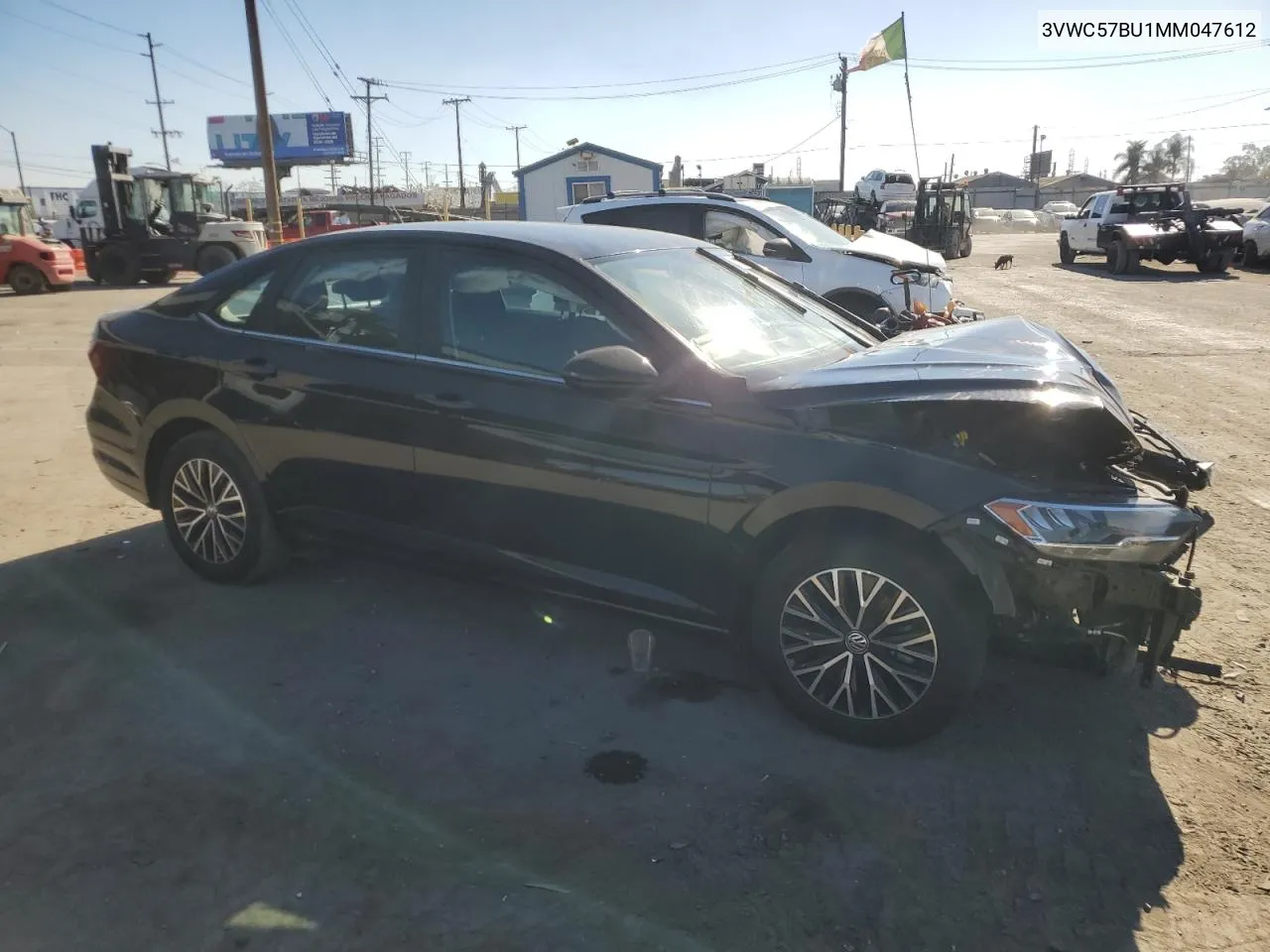 2021 Volkswagen Jetta S VIN: 3VWC57BU1MM047612 Lot: 80543224