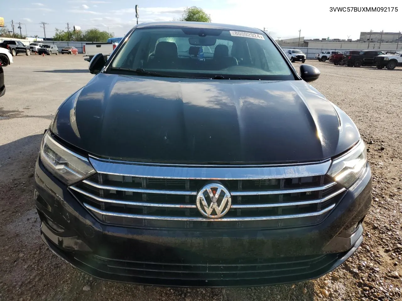 2021 Volkswagen Jetta S VIN: 3VWC57BUXMM092175 Lot: 80592924