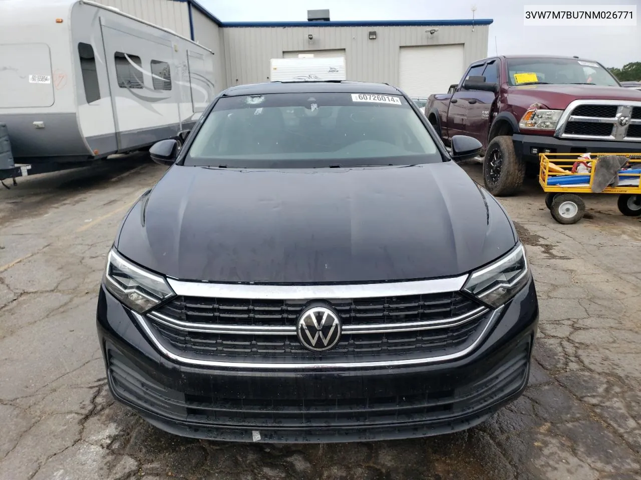 3VW7M7BU7NM026771 2022 Volkswagen Jetta Se