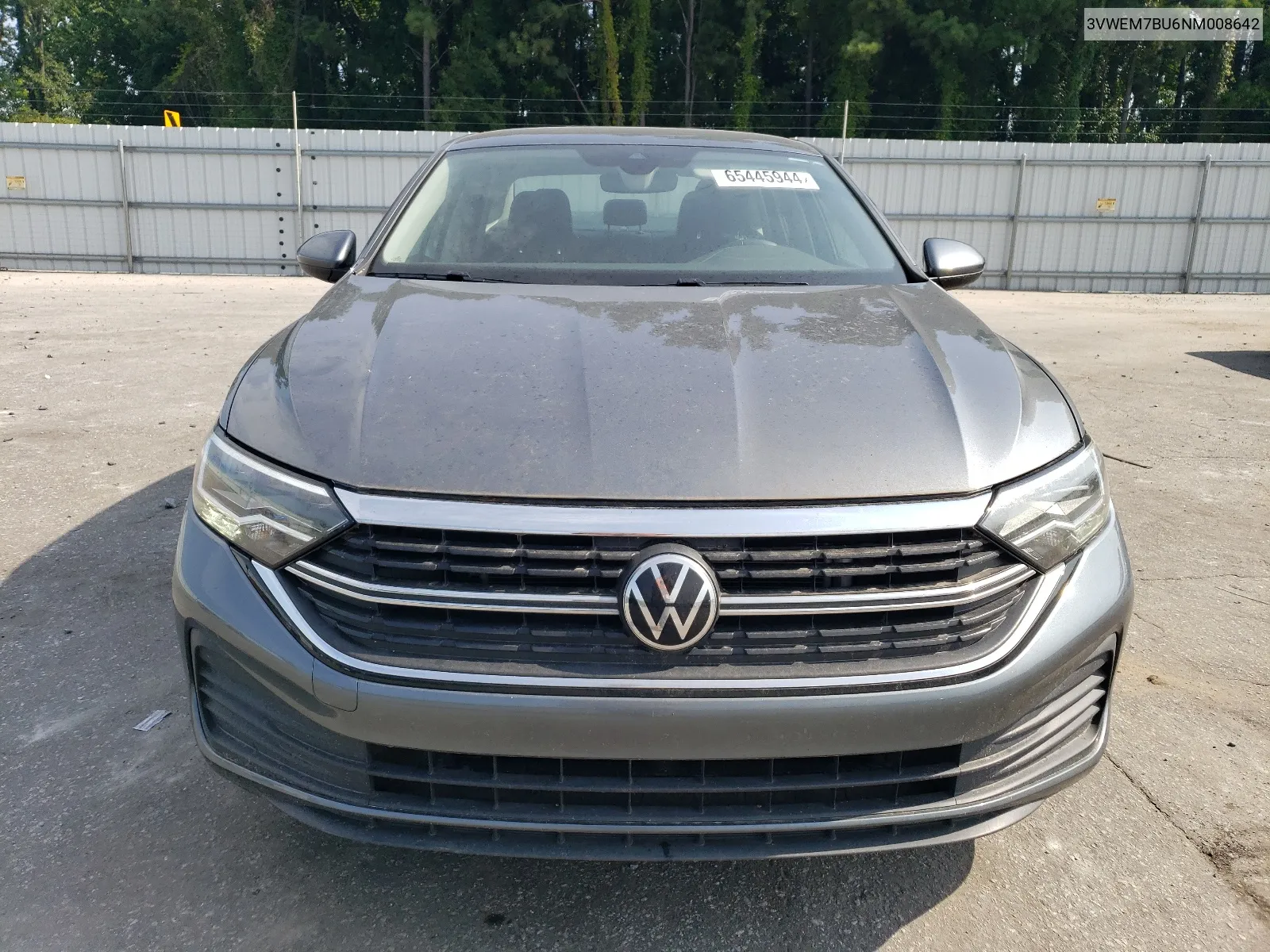 2022 Volkswagen Jetta Se VIN: 3VWEM7BU6NM008642 Lot: 65445944