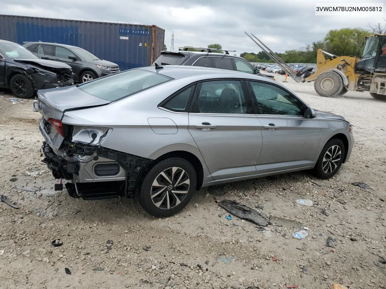 2022 Volkswagen Jetta S VIN: 3VWCM7BU2NM005812 Lot: 69118174