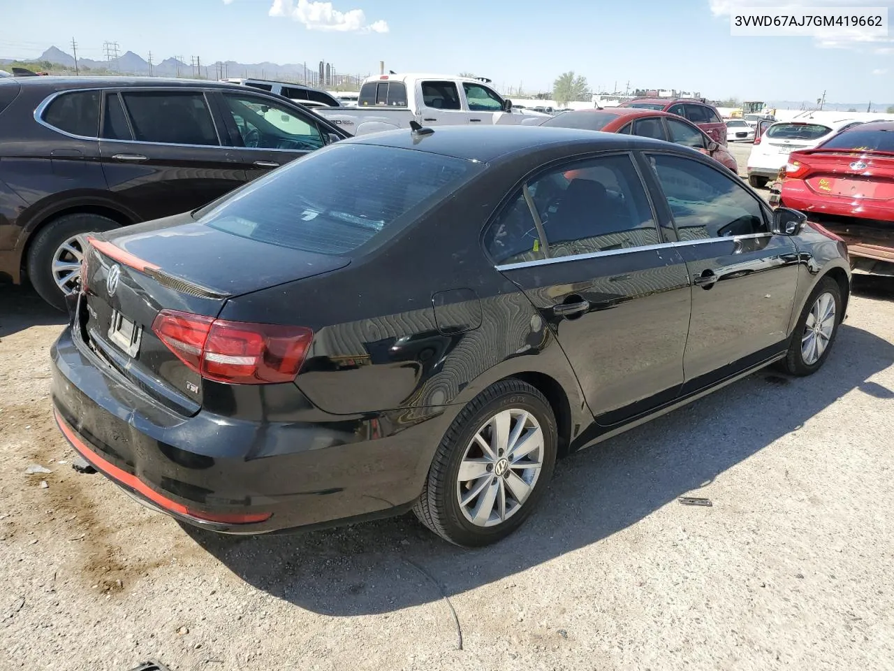 2022 Volkswagen Jetta Se VIN: 3VWD67AJ7GM419662 Lot: 74760264