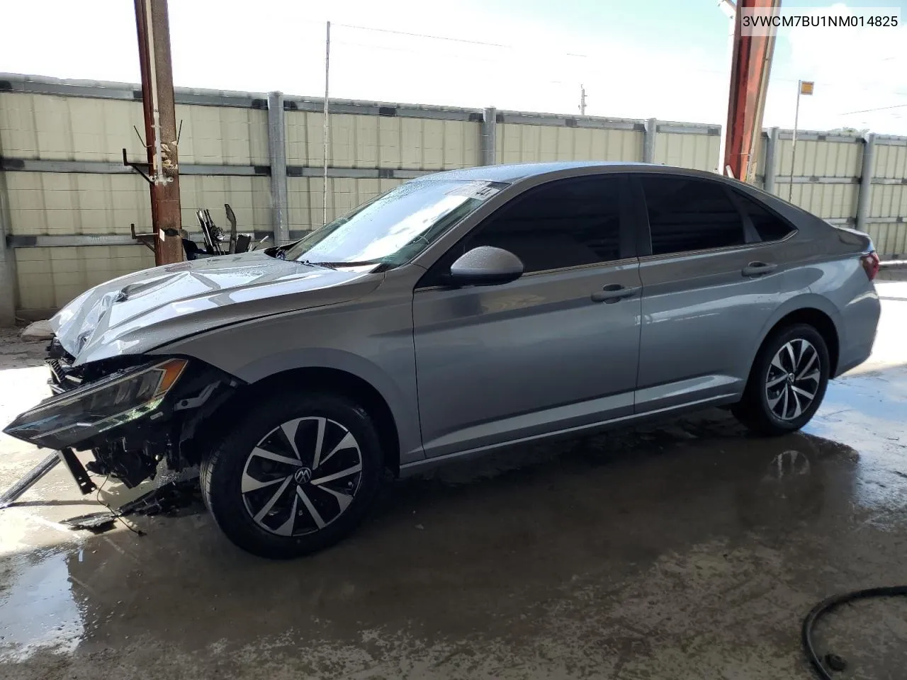 2022 Volkswagen Jetta S VIN: 3VWCM7BU1NM014825 Lot: 78489744