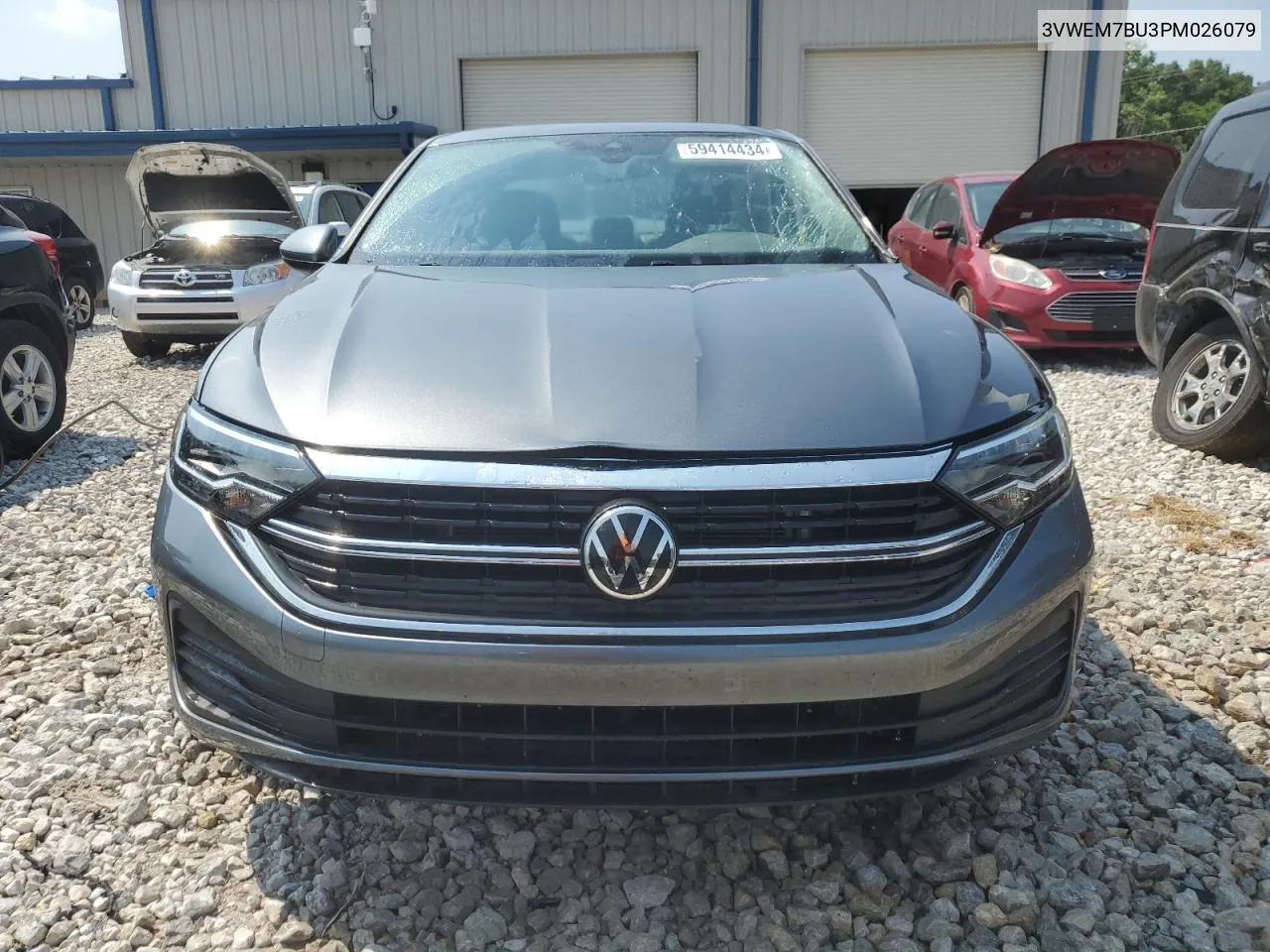 2023 Volkswagen Jetta Se VIN: 3VWEM7BU3PM026079 Lot: 59414434