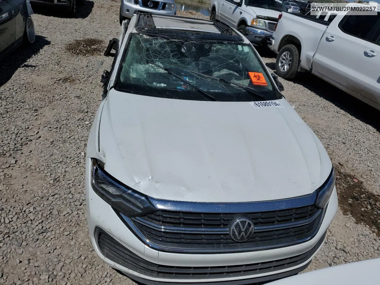 3VW7M7BU2PM022257 2023 Volkswagen Jetta Se