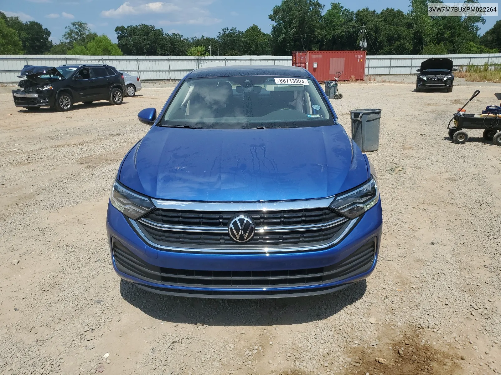 2023 Volkswagen Jetta Se VIN: 3VW7M7BUXPM022264 Lot: 66713804