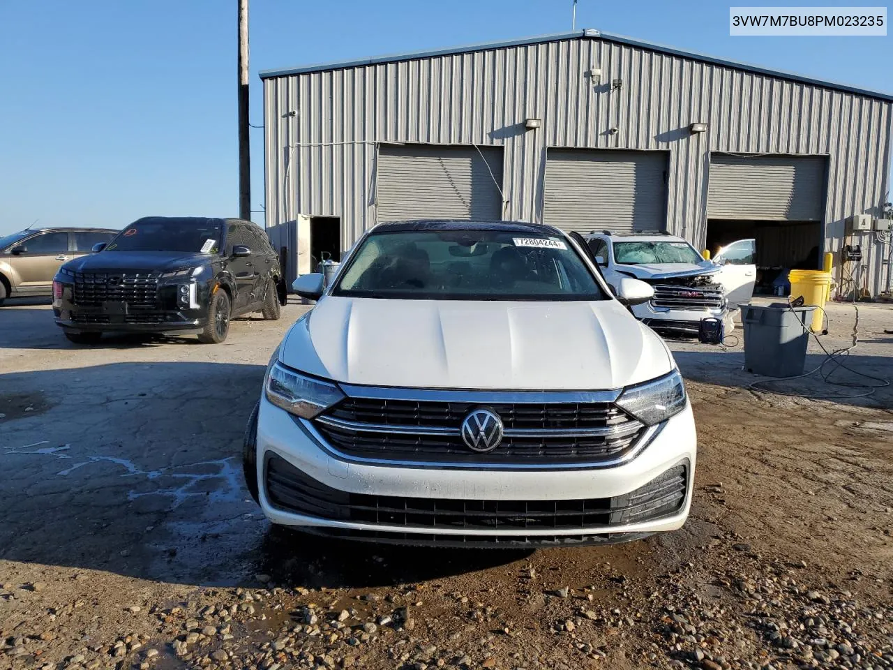 2023 Volkswagen Jetta Se VIN: 3VW7M7BU8PM023235 Lot: 72804244