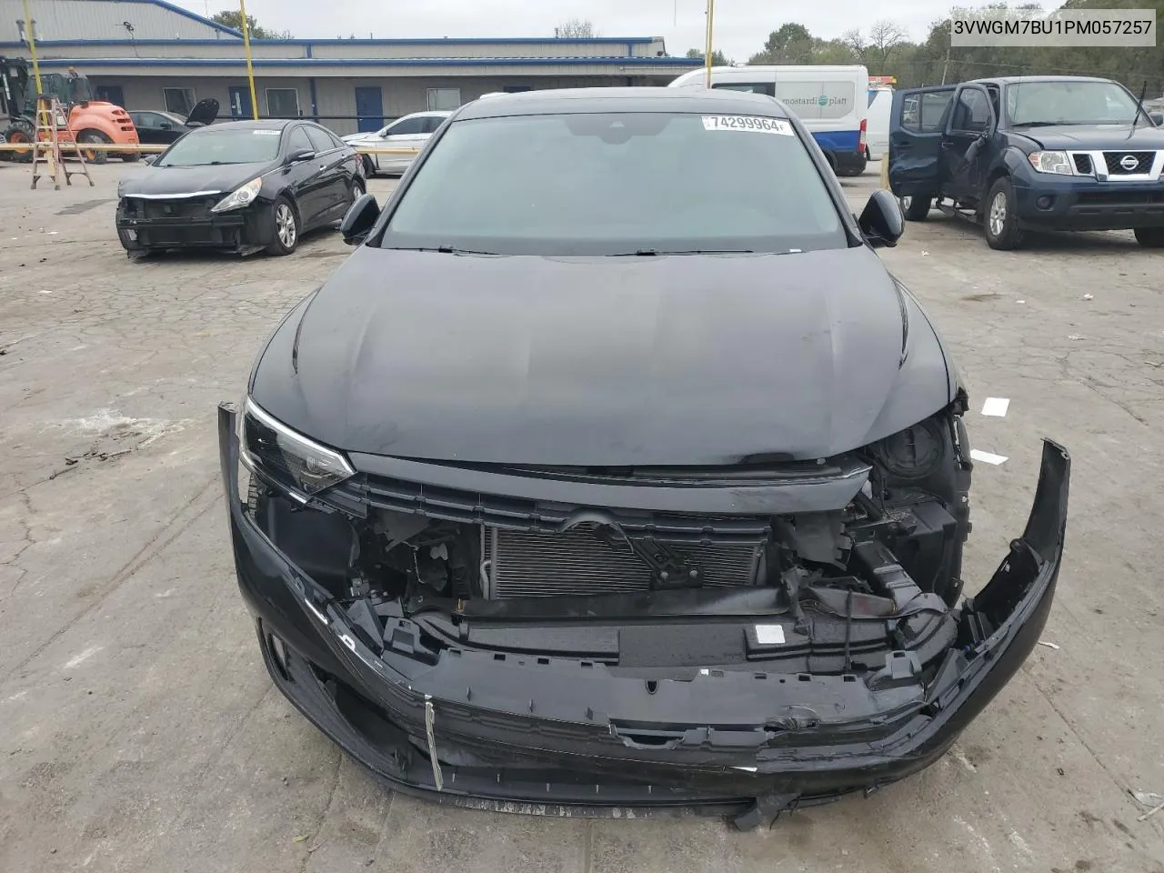 2023 Volkswagen Jetta Sel VIN: 3VWGM7BU1PM057257 Lot: 74299964