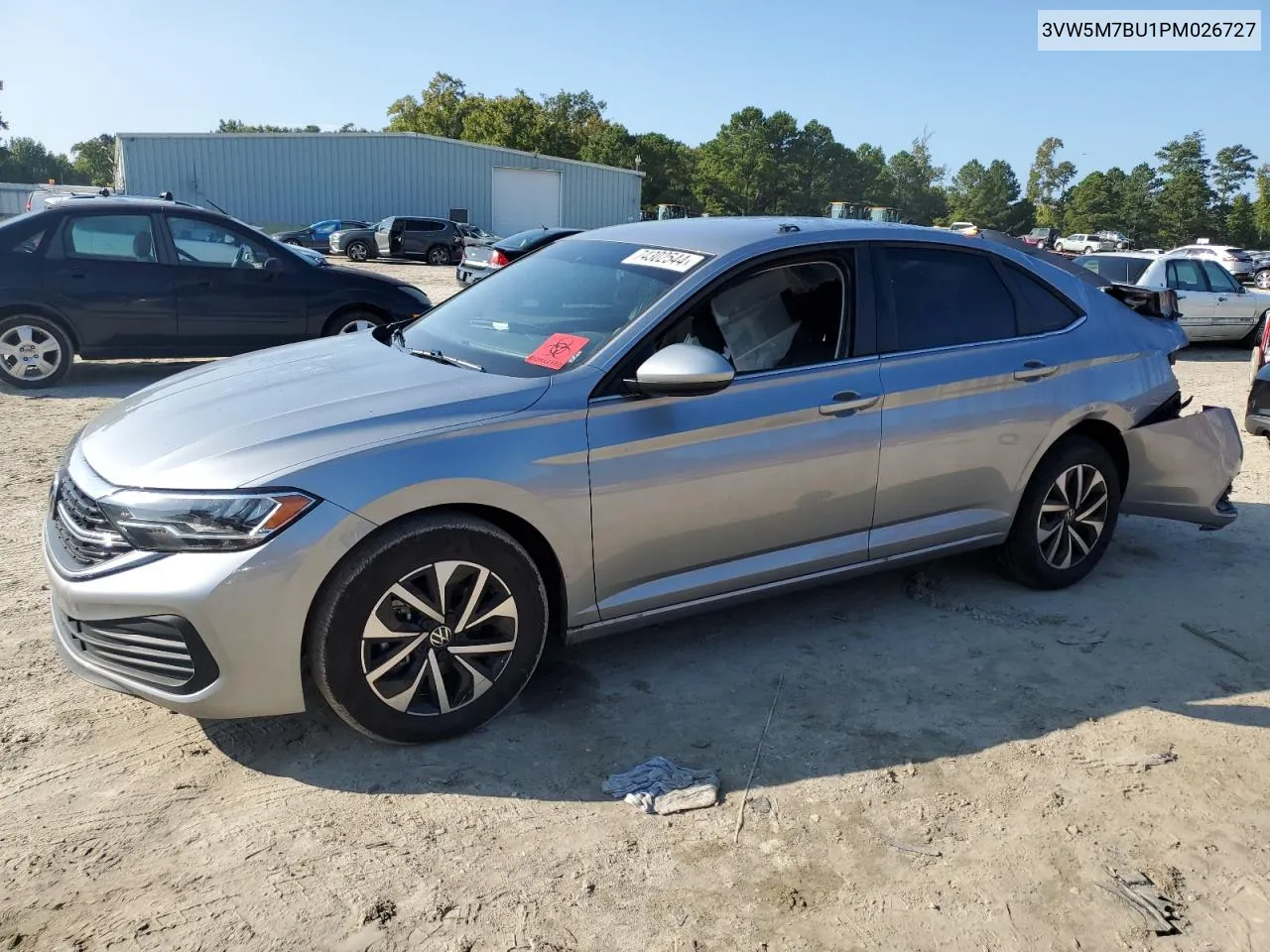 2023 Volkswagen Jetta S VIN: 3VW5M7BU1PM026727 Lot: 74302544