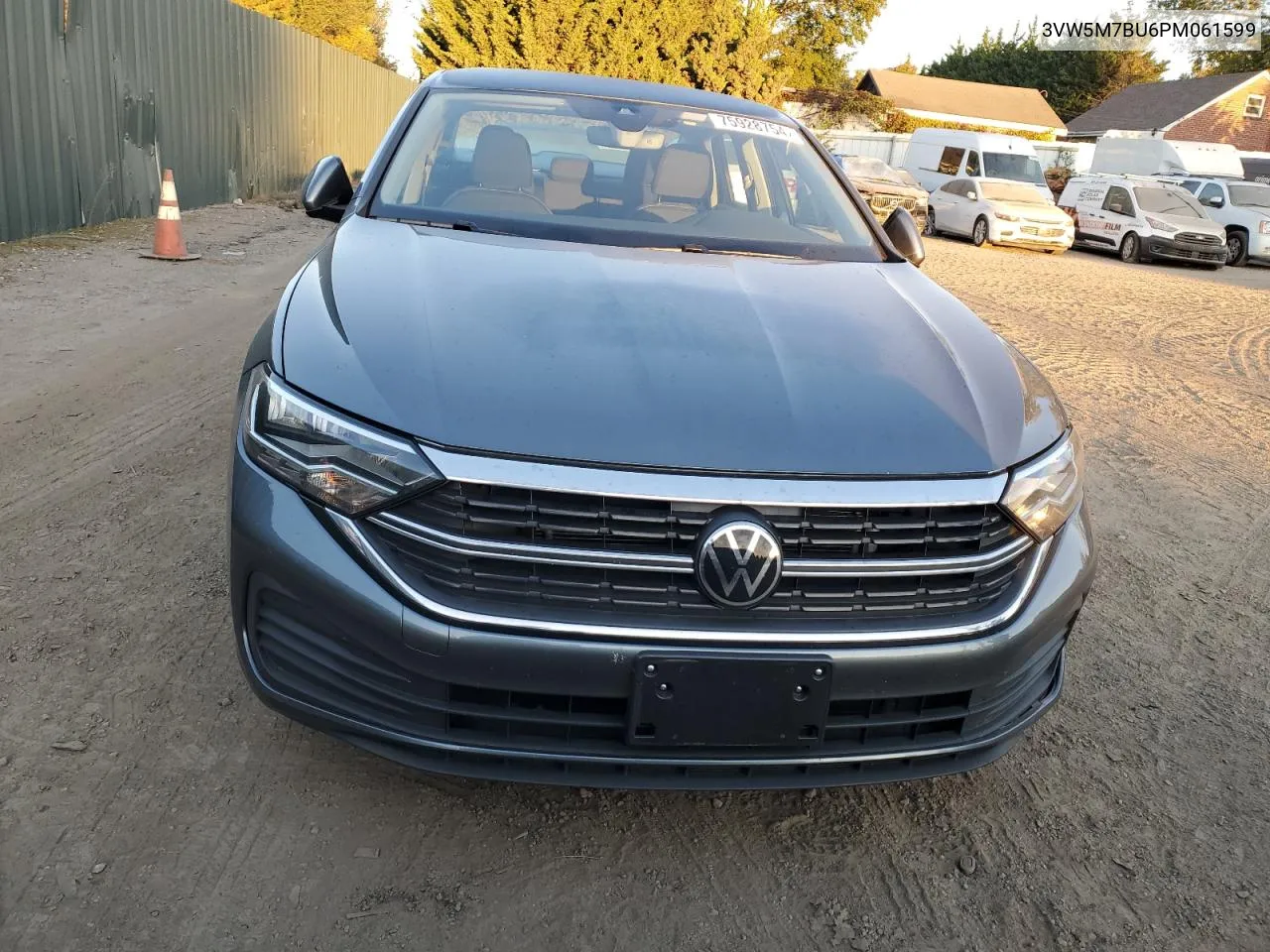 2023 Volkswagen Jetta S VIN: 3VW5M7BU6PM061599 Lot: 75928754