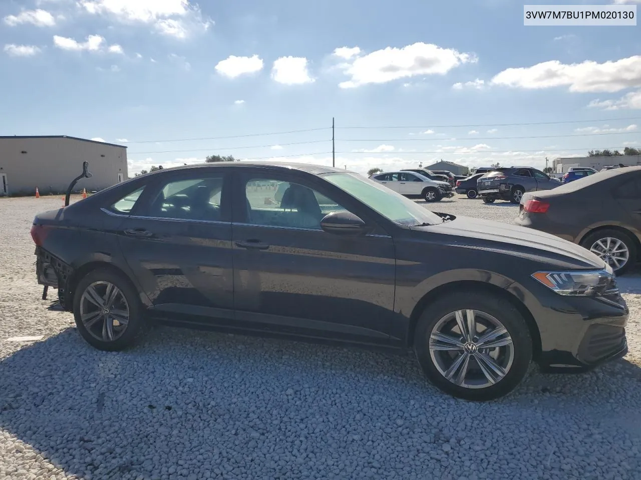 2023 Volkswagen Jetta Se VIN: 3VW7M7BU1PM020130 Lot: 76496134