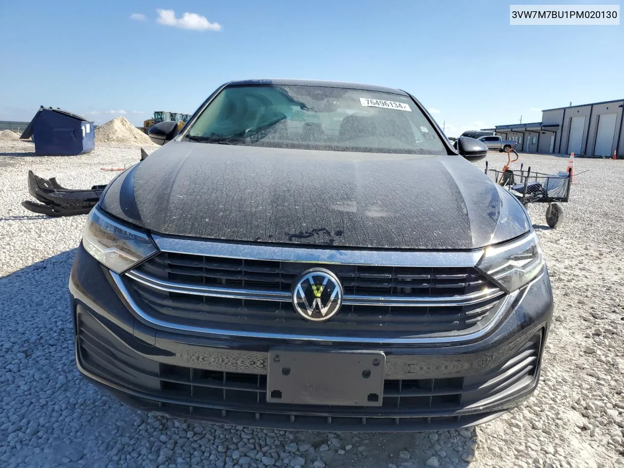 2023 Volkswagen Jetta Se VIN: 3VW7M7BU1PM020130 Lot: 76496134