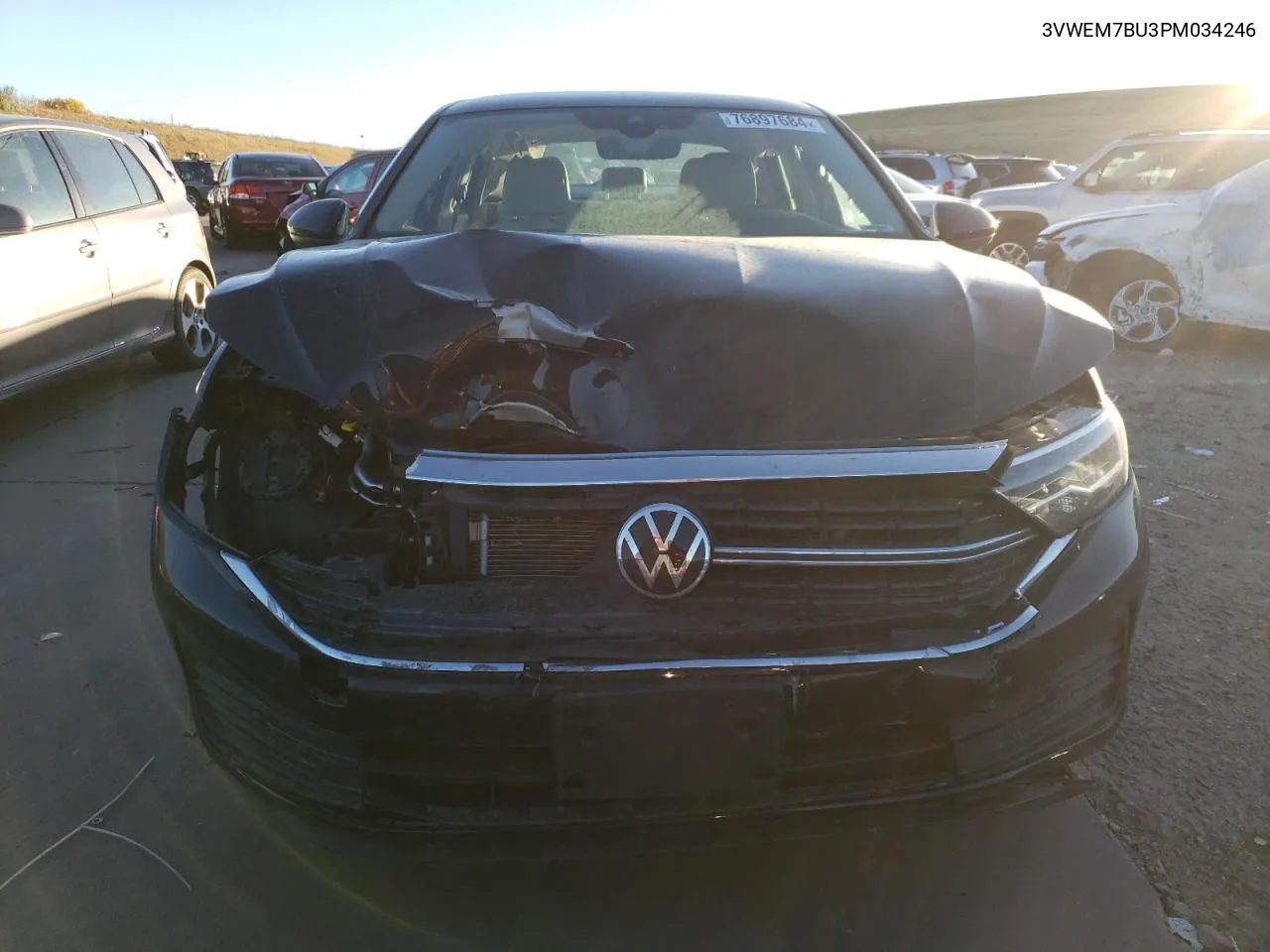 2023 Volkswagen Jetta Se VIN: 3VWEM7BU3PM034246 Lot: 76897684