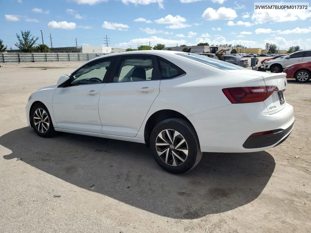 2023 Volkswagen Jetta S VIN: 3VW5M7BU0PM017372 Lot: 78059544