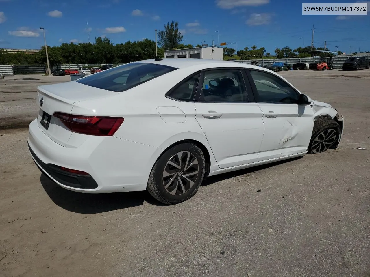 2023 Volkswagen Jetta S VIN: 3VW5M7BU0PM017372 Lot: 78059544