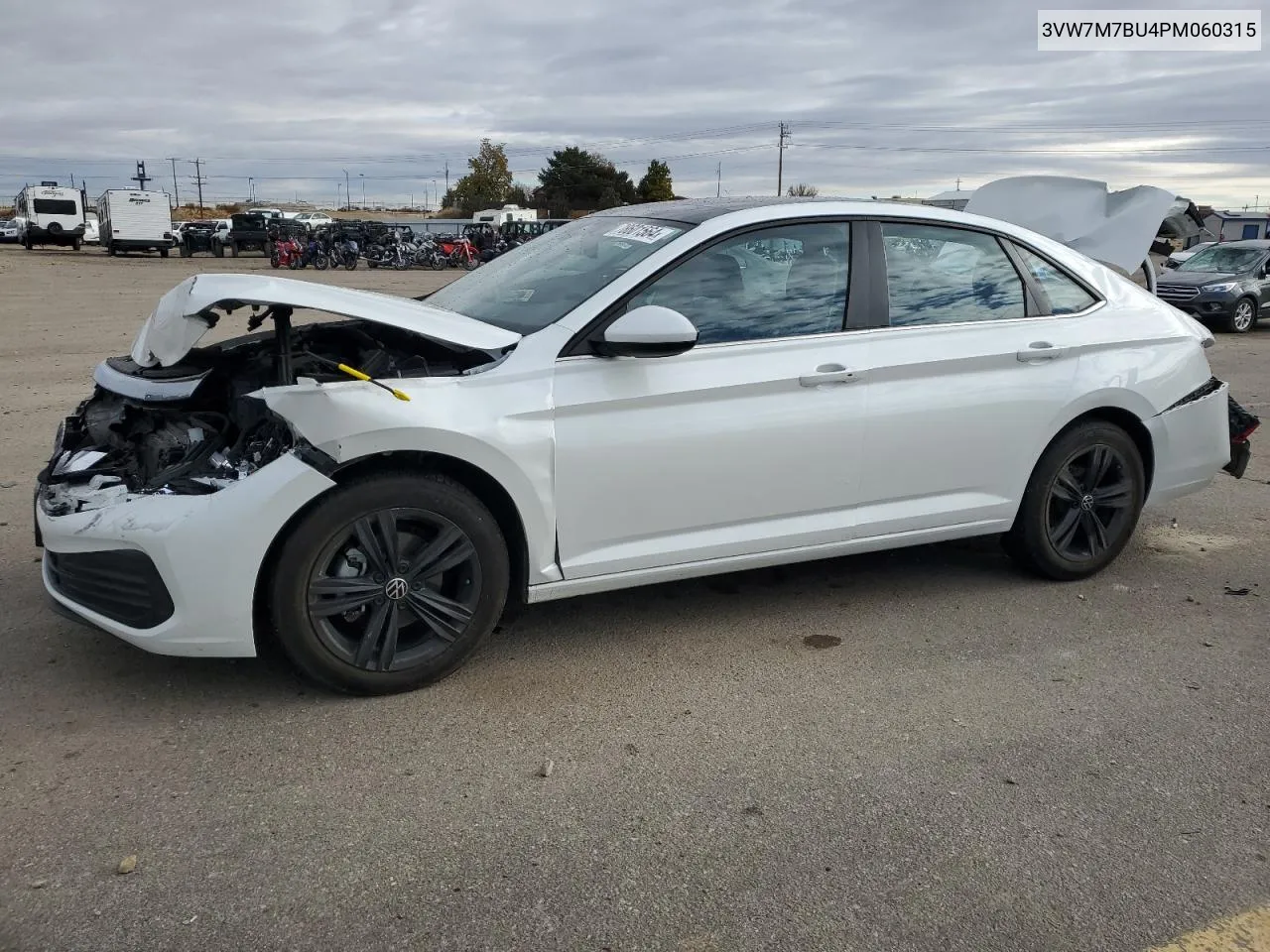 2023 Volkswagen Jetta Se VIN: 3VW7M7BU4PM060315 Lot: 78601564