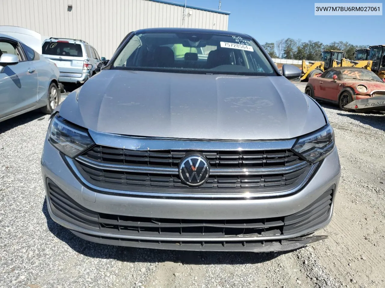 2024 Volkswagen Jetta Se VIN: 3VW7M7BU6RM027061 Lot: 75728564