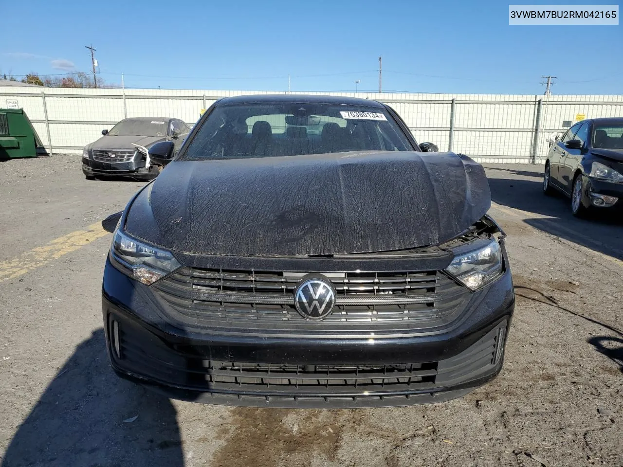 2024 Volkswagen Jetta Sport VIN: 3VWBM7BU2RM042165 Lot: 76380134