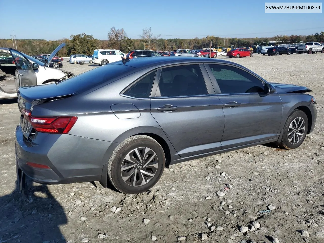 2024 Volkswagen Jetta S VIN: 3VW5M7BU9RM100379 Lot: 81026784