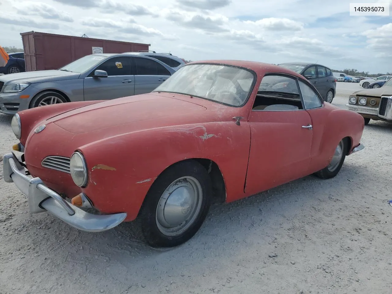 1965 Volkswagen Karmanghia VIN: 145395073 Lot: 77184544