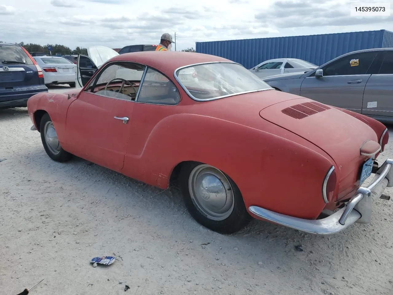 1965 Volkswagen Karmanghia VIN: 145395073 Lot: 77184544