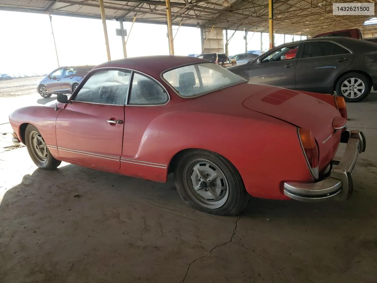 1973 Volkswagen Karmanghia VIN: 1432621500 Lot: 79897094