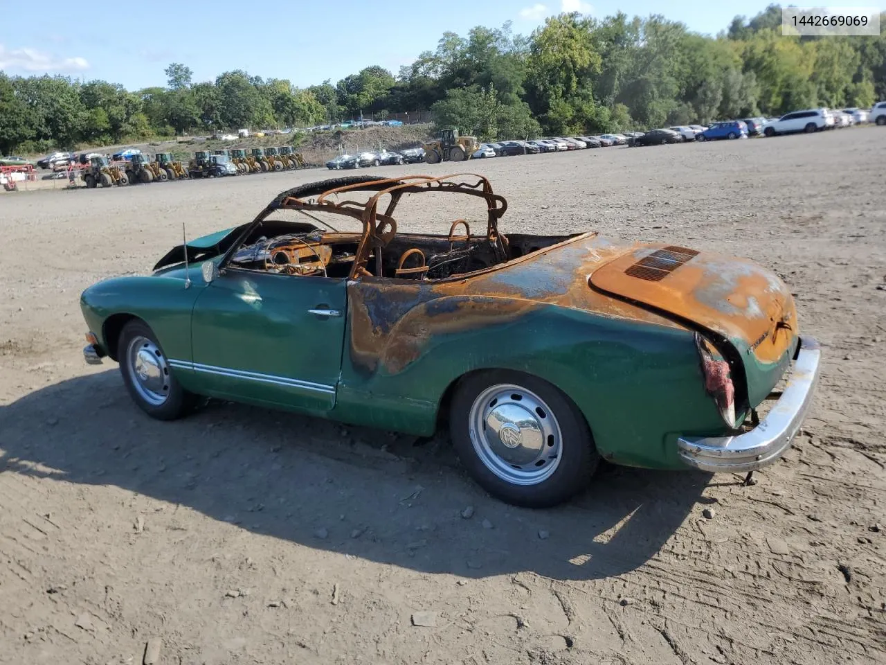 1974 Volkswagen Karmanghia VIN: 1442669069 Lot: 69961504