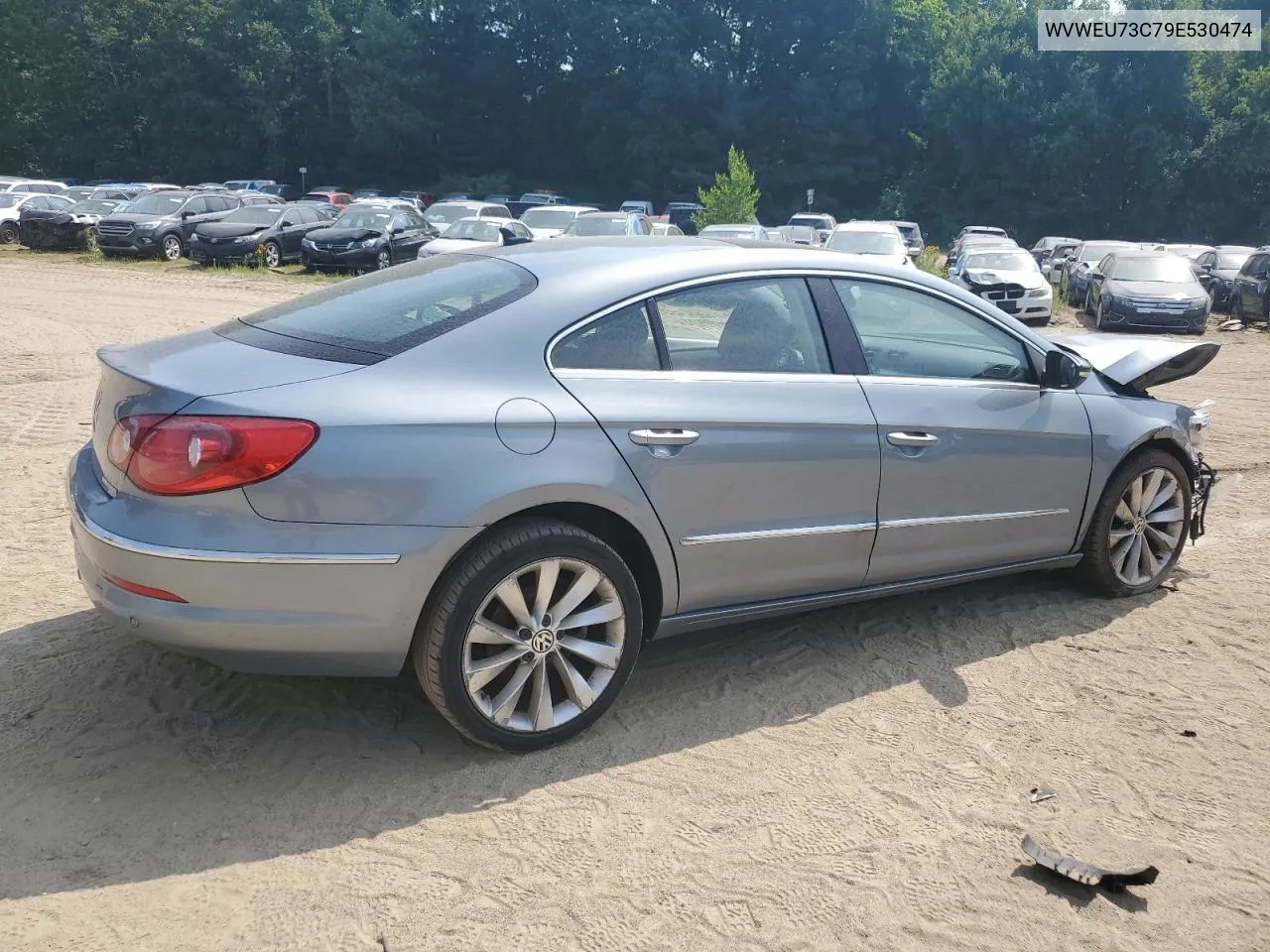 2009 Volkswagen Cc VIN: WVWEU73C79E530474 Lot: 59512264