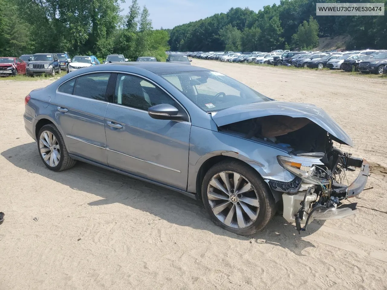 2009 Volkswagen Cc VIN: WVWEU73C79E530474 Lot: 59512264