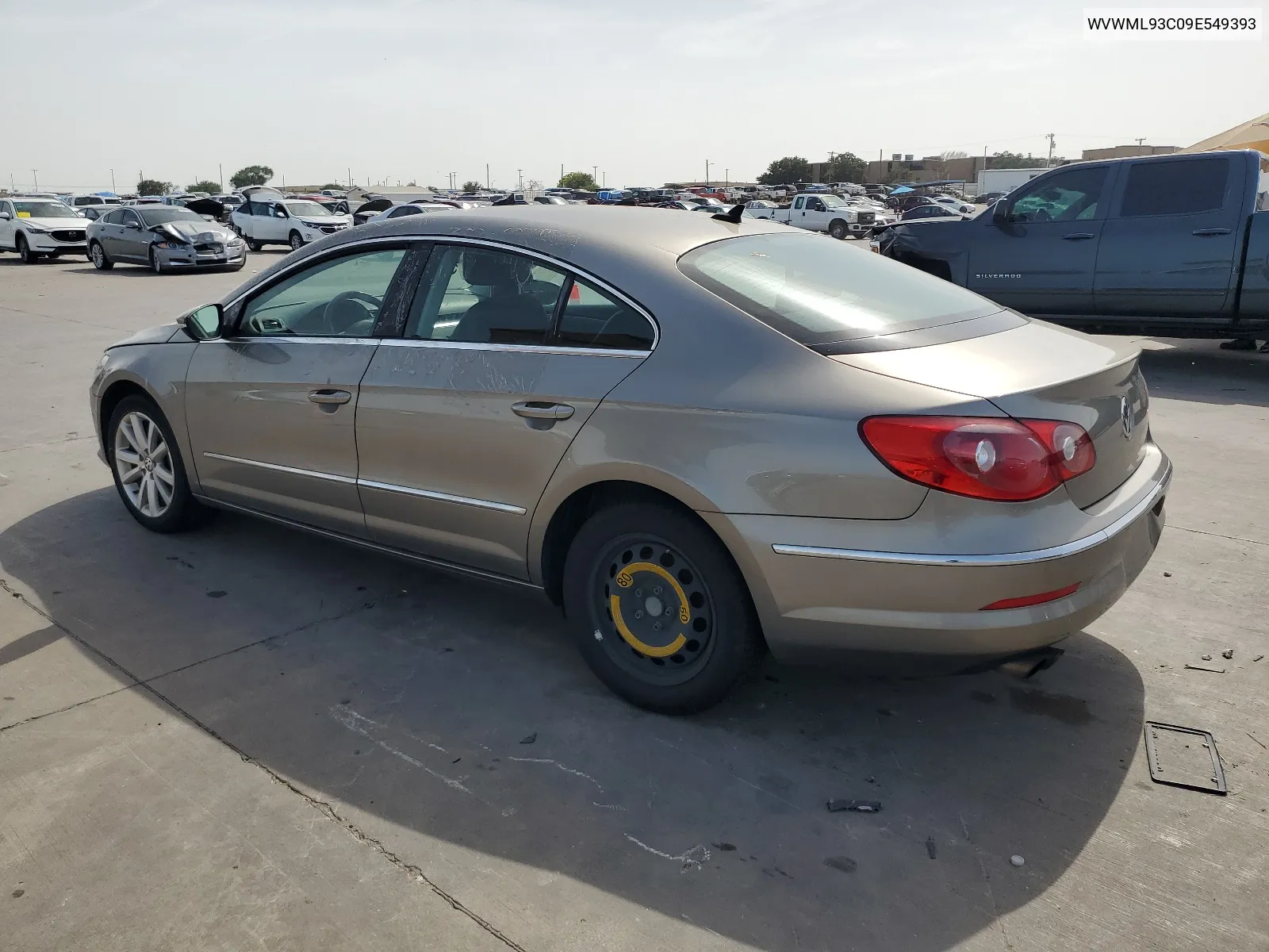 2009 Volkswagen Cc Sport VIN: WVWML93C09E549393 Lot: 65446594