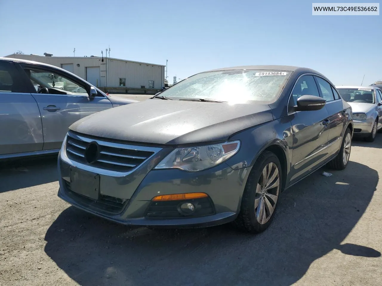 WVWML73C49E536652 2009 Volkswagen Cc Sport