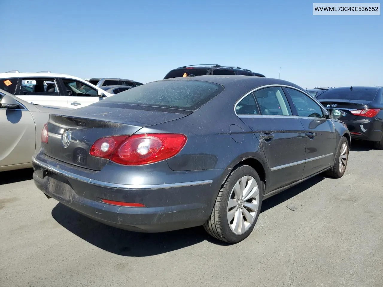 WVWML73C49E536652 2009 Volkswagen Cc Sport