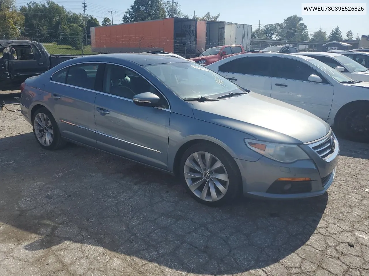 WVWEU73C39E526826 2009 Volkswagen Cc