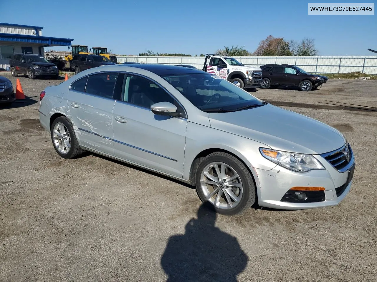 2009 Volkswagen Cc Luxury VIN: WVWHL73C79E527445 Lot: 75467024