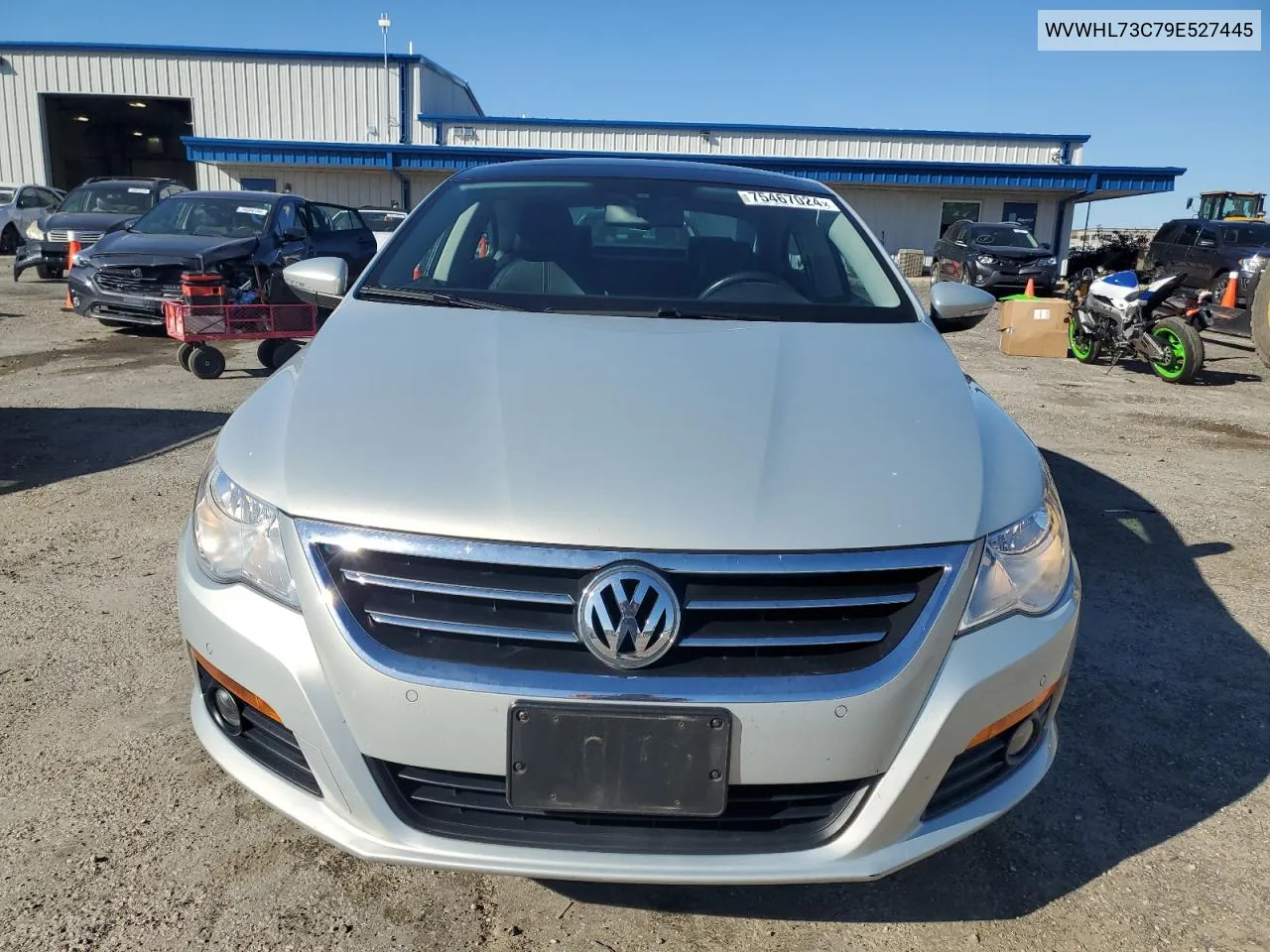 2009 Volkswagen Cc Luxury VIN: WVWHL73C79E527445 Lot: 75467024